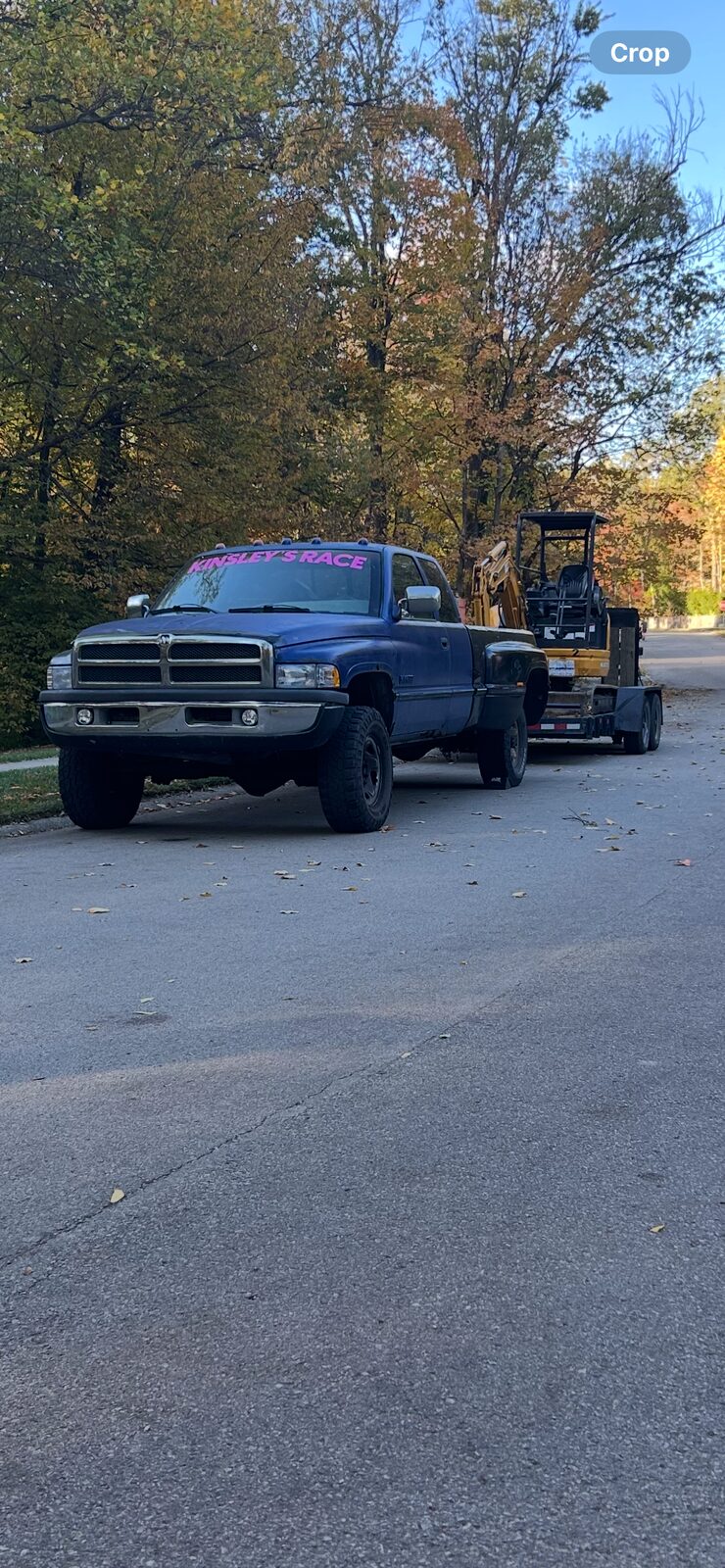 Outlaw Drains and More service truck and equipment trailer